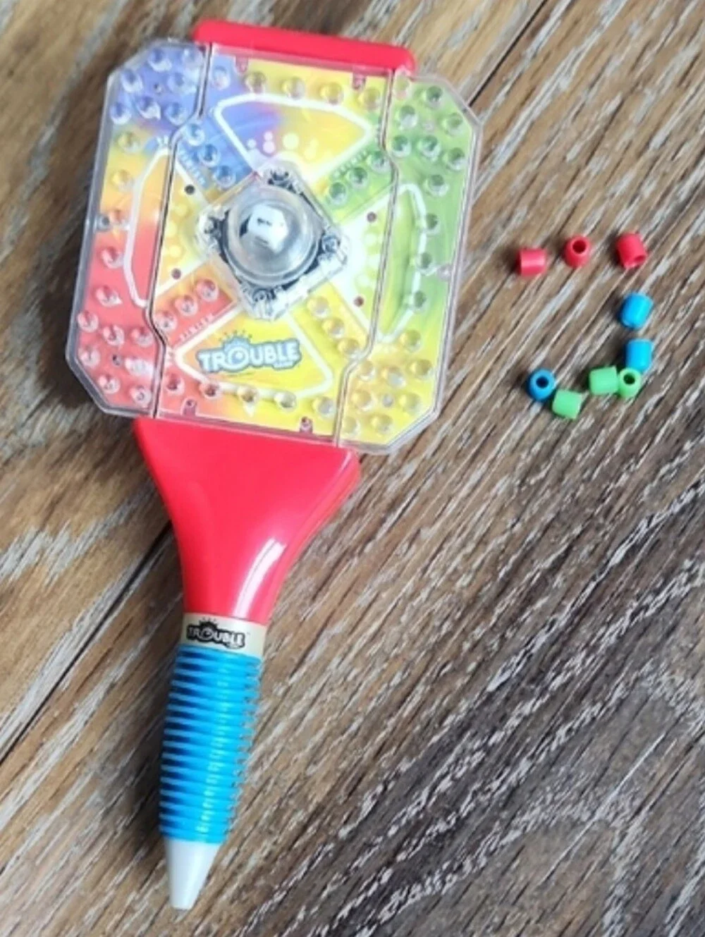 ❗️No Yellows❗️Mini Trouble Game Writing Pen Hasbro